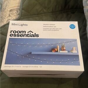 Room Essentials White Mini String Lights